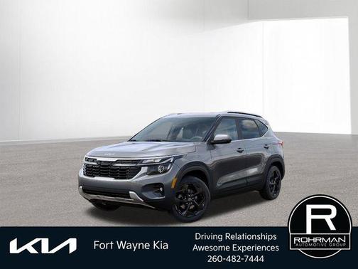 Steel Gray 2026 Kia Seltos EX
