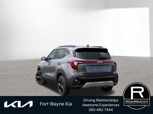 Steel Gray 2026 Kia Seltos EX