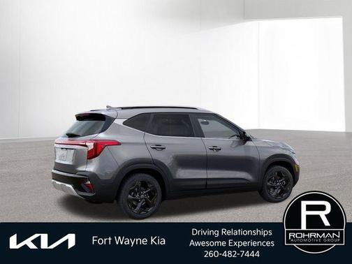 Steel Gray 2026 Kia Seltos EX