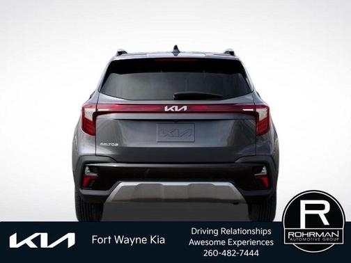Steel Gray 2026 Kia Seltos EX
