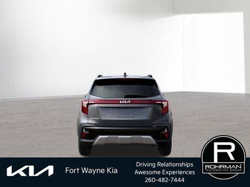 Steel Gray 2026 Kia Seltos EX