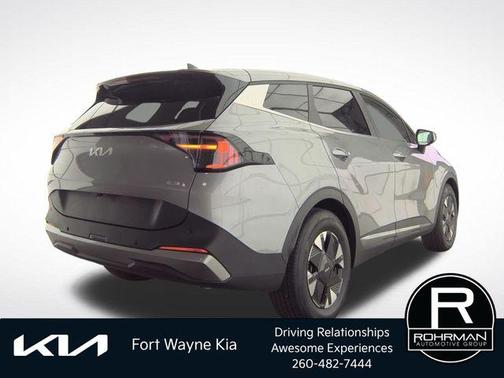Steel Gray 2026 Kia Sportage Hybrid LX