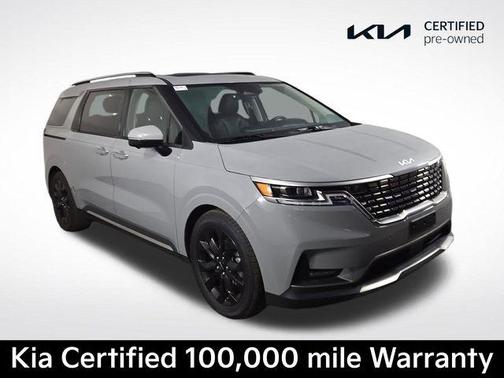 Ceramic Silver 2024 Kia Carnival SX Prestige