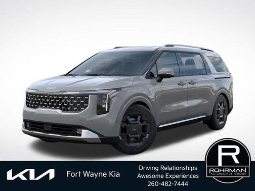Ceramic Silver 2026 Kia Carnival SX