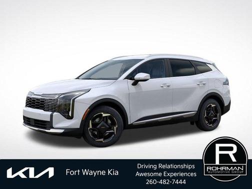 Snow White Pearl 2026 Kia Sportage Hybrid EX