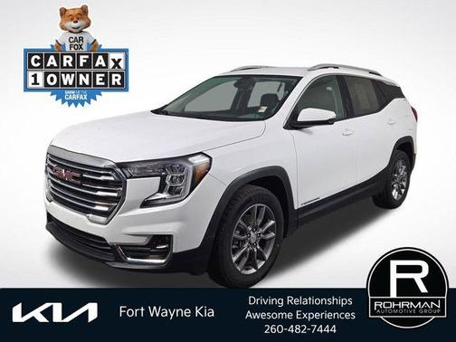 Summit White 2022 GMC Terrain SLT
