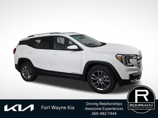 Summit White 2022 GMC Terrain SLT