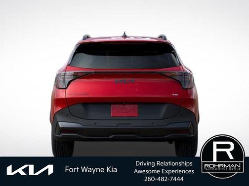 Runway Red 2026 Kia Sportage X-Line