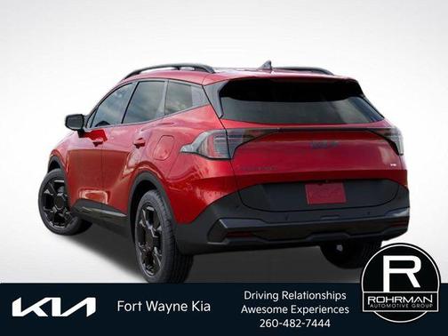Runway Red 2026 Kia Sportage X-Line