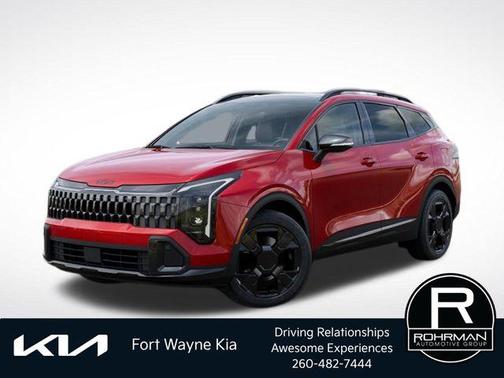 Runway Red 2026 Kia Sportage X-Line