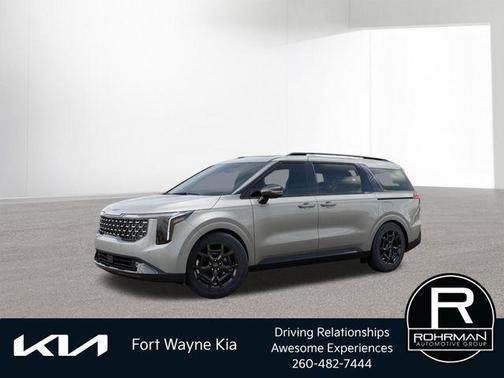 Ivory Silver 2026 Kia Carnival Hybrid SX Prestige