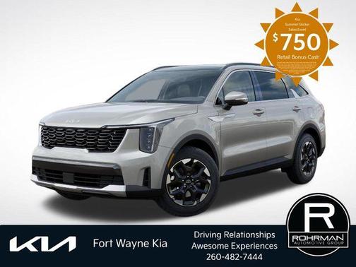 Ivory Silver 2026 Kia Sorento S