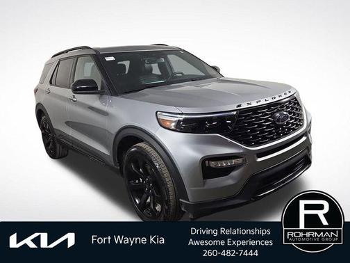 Silver Metallic 2023 Ford Explorer ST-Line