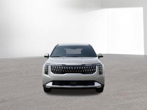 Ivory Silver 2026 Kia Carnival Hybrid EX