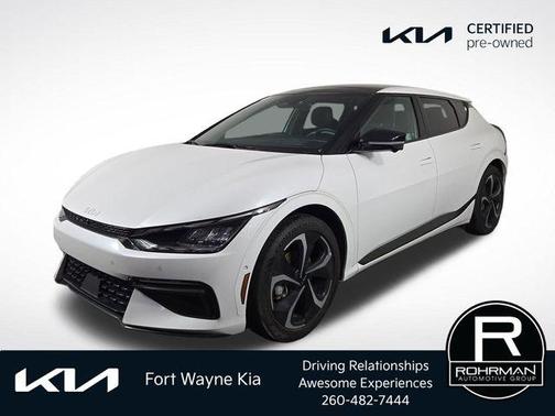 Snow White Pearl 2024 Kia EV6 GT-Line