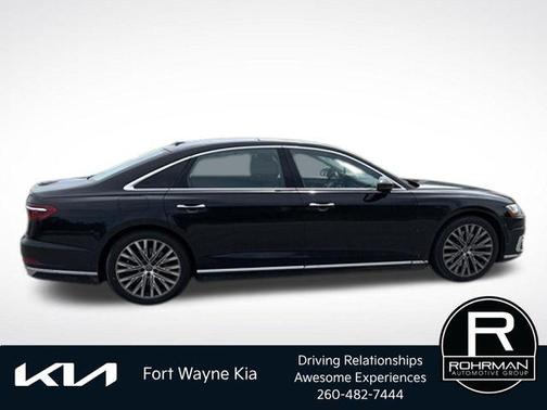 Mythos Black Metallic 2019 Audi A8 L 55