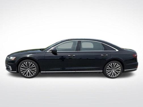 Mythos Black Metallic 2019 Audi A8 L 55