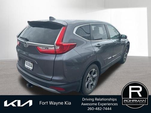 Modern Steel Metallic 2018 Honda CR-V EX-L