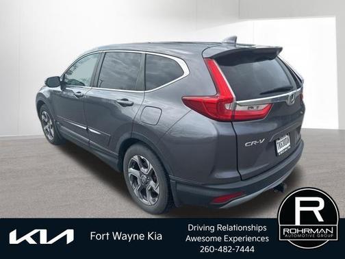 Modern Steel Metallic 2018 Honda CR-V EX-L