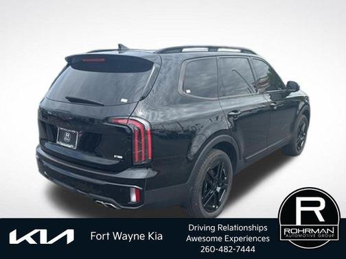 Ebony Black 2025 Kia Telluride EX X-Line