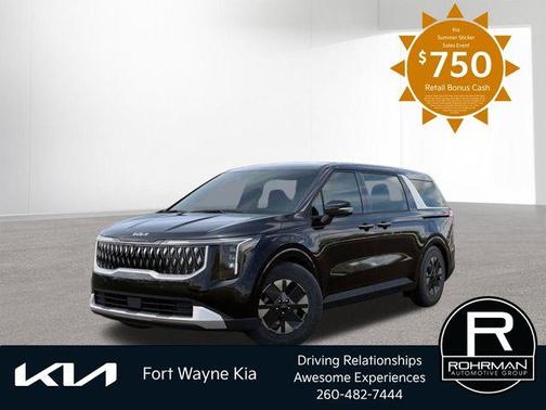Aurora Black Pearl 2026 Kia Carnival Hybrid LXS