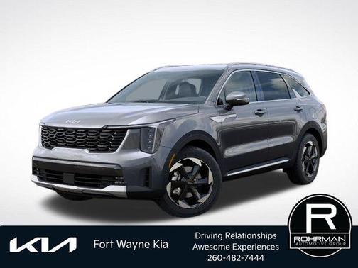 Steel Gray 2026 Kia Sorento Hybrid EX