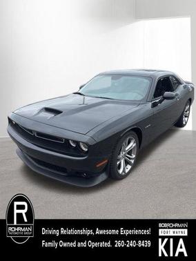Pitch Black Clearcoat 2022 Dodge Challenger R/T