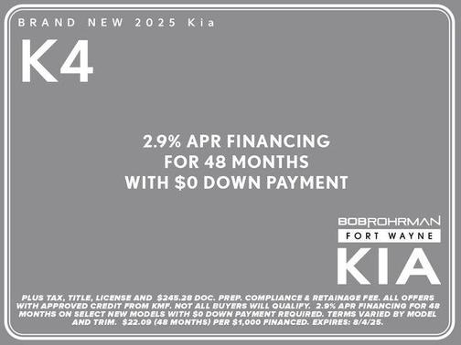 2025 Kia K4 EX