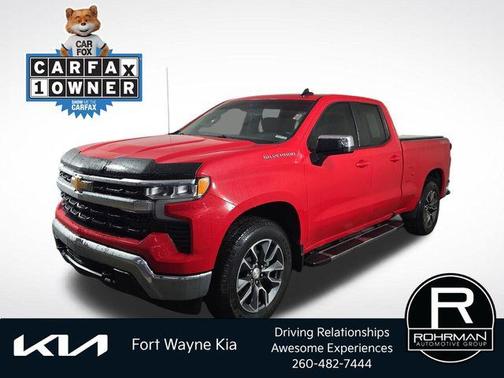 Red 2024 Chevrolet Silverado 1500 LT