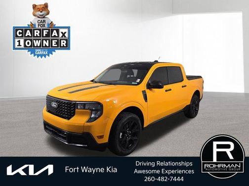 Orange 2026 Ford Maverick XLT