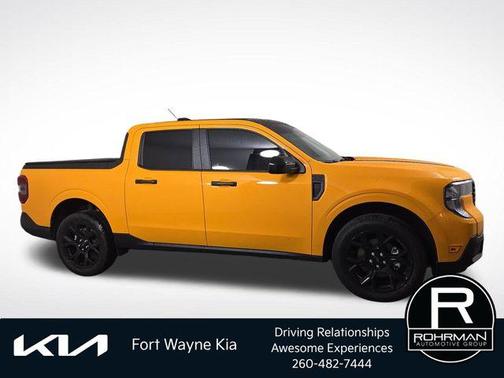 Orange 2026 Ford Maverick XLT