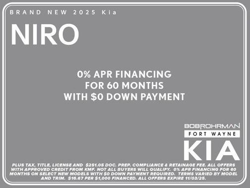 2025 Kia Niro SX Touring