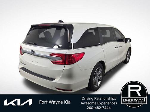 White Diamond Pearl 2019 Honda Odyssey EX-L