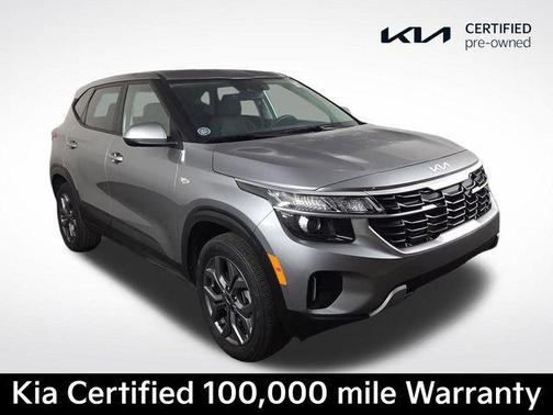 Steel Gray 2024 Kia Seltos LX