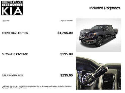 Magnetic Black 2018 Nissan Titan SL