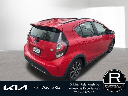 Absolutely Red 2018 Toyota Prius c Two