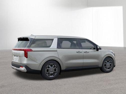 Ivory Silver 2026 Kia Carnival Hybrid EX