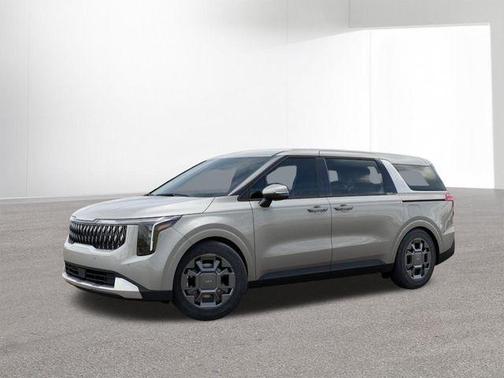 Ivory Silver 2026 Kia Carnival Hybrid EX