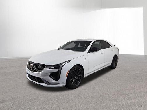 Summit White 2022 Cadillac CT4 Sport