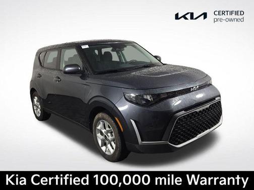 Gray 2025 Kia Soul LX