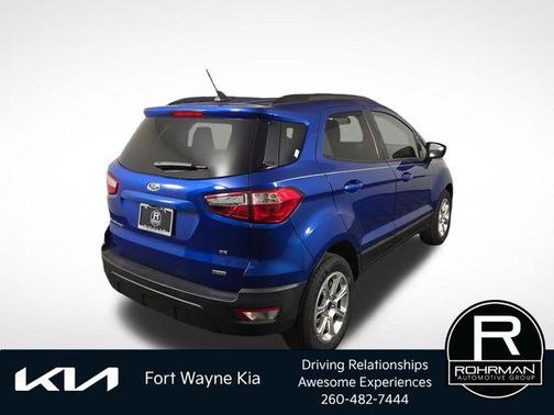 Lightning Blue Metallic 2019 Ford EcoSport SE