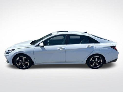 Ceramic White 2021 Hyundai ELANTRA HEV Limited