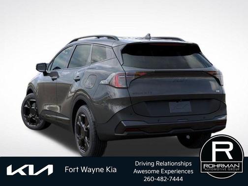 Gravity Gray 2026 Kia Sportage Hybrid X-Line