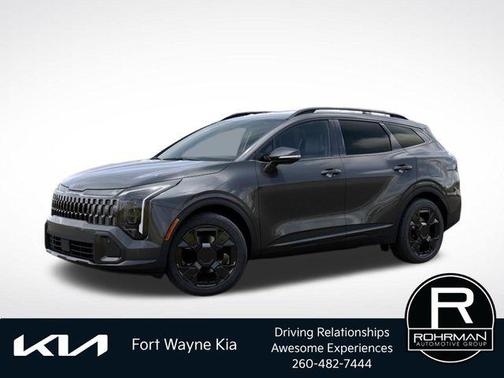 Gravity Gray 2026 Kia Sportage Hybrid X-Line