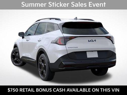 Snow White Pearl 2026 Kia Sportage Hybrid X-Line
