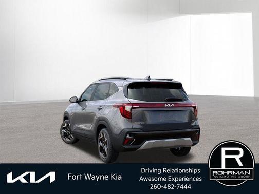 Steel Gray 2026 Kia Seltos EX