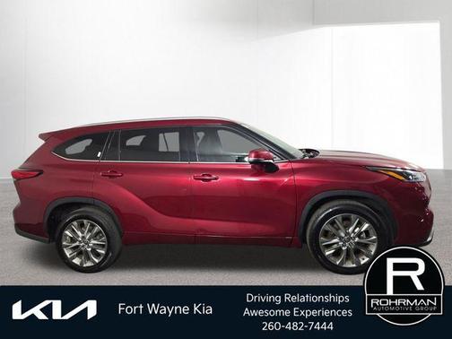 Ruby Flare Pearl 2021 Toyota Highlander Limited