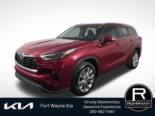 Ruby Flare Pearl 2021 Toyota Highlander Limited