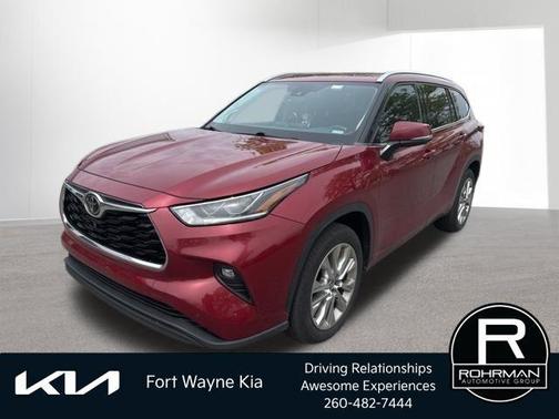 Ruby Flare Pearl 2021 Toyota Highlander Limited