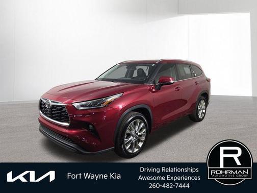 Ruby Flare Pearl 2021 Toyota Highlander Limited